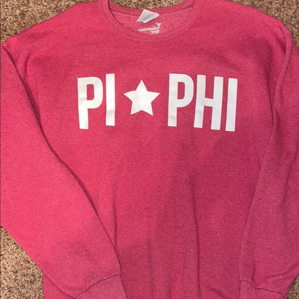 Pi Phi Red Sweater